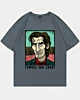 Townes Van Zandt Retro-Illustration überdimensionale Drop Shoulder T-Shirt