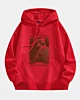 Townes Van Zandt Retro Style Fan Design Drop Shoulder Fleece Hoodie