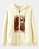 Townes Van Zandt Retro Style Fan Design Full Zip Hoodie