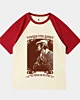 Maglietta corta raglan Townes Van Zandt Retro Style Fan Design