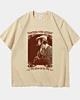 Townes Van Zandt Retro Style Fan Design Heavyweight Oversized T-Shirt