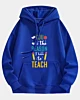 You Are The Reason To Love To Teach Drop Shoulder Fleece Hoodie