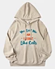 You Lost Me At I Don't Like Cats Oversized Hoodie