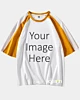 T-shirt raglan à manches mi-longues personnalisé