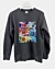 60S Retro Geometric Psychedelic Collage Classic Sweatshirt