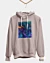 Oreiller jetable abstrait psychédélique Couleurs Classic Fleece Hoodie