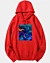 Oreiller jetable abstrait psychédélique Couleurs Classic Hoodie