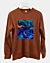 Abstraite couleurs psychédéliques oreiller Sweatshirt classique