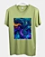 Almohada Abstracta Psicodélica Colores Camiseta Ligera