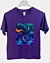 Oreiller en tissu abstrait aux couleurs psychédéliques Kids Young T-Shirt