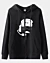 Andy Reid White Avatar  Full Zip Hoodie