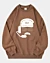 Andy Reid White Avatar  Oversized Sweatshirt