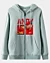 Andy Reid Vintage Style Full Zip Hoodie