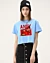 Andy Reid Vintage Style Cropped T-Shirt