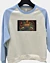 Autumn Leaves Feathers Psychedelic Coffee Latte Raglan Sleeve Sweatshirt