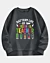 Battery Life Of A Perschool Teacher Drop Shoulder Fleece Sweatshirt