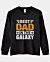 Best Dad In The Galaxy Graphic Long Sleeve T-Shirt