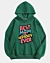 A Girl Says Best Mom In History Ever Oversized Fleece Hoodie