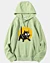 Schwarze Katze 4 - Pellet Fleece Hoodie