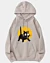 Chat noir 4 - Sweat à capuche classique