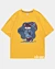Blue Monday Rain Sad Cat - Camiseta oversize de algodón hielo