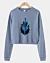 Osrs Blue Moon Spear Cropped Sweatshirt 1