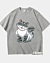 Gatto accovacciato dei cartoni animati 3 - Maglietta oversize di peso elevato