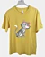 Gato de dibujos animados en cuclillas - Camiseta joven niño