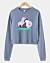 Donot Leave Me - Cropped Sweatshirt