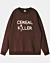 Cereal Killer Breakfast Drop Shoulder Sweatshirt