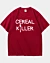 Camiseta de gran tamaño Cereal Killer Breakfast