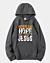 Meine Hoffnung liegt ganz bei Jesus - Christlicher Pellet Fleece Hoodie