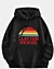 Clayton New Mexico Tropfen Schulter Fleece Hoodie