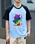 Colorful Tiger Short Raglan T-Shirt