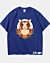 Chat mignon avec fleur - T-shirt surdimensionné épais
