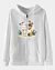Couple Cats Fall In Love - Full Zip Hoodie