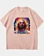 Divine Duality Modern Hippie Psychedelic Jesus Heavyweight Oversized T-Shirt
