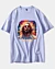 Divine Duality Modern Hippie Psychedelic Jesus Oversized Drop Shoulder T-Shirt