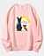 Hunde Freundschaft - Klassisches Fleece-Sweatshirt