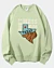 Donot Mess With Texas Vintage Abzeichen - Klassisches Fleece-Sweatshirt