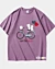 Lindo Gato Andando en Bicicleta - Camiseta Pesada