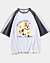 Funny Cat Get Well Soon - Camiseta Raglan Media Manga