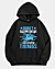 Funny Don't Follow Me I Do Stupid Things Oversized Fleece Hoodie