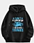 Funny Don't Follow Me I Do Stupid Things Drop Shoulder Fleece Hoodie