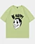 Funny Happy Smile Meme Oversized Drop Shoulder T-Shirt