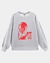 Futuristischer Streetwear Brutalismus Grafik Drop-Schulter Sweatshirt