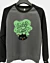 Halloween Letter Cat - Raglan Sleeve Sweatshirt