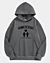 Homiesexual Black Oversized Fleece Hoodie