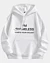 I'm Shameless What's Your Excuse Drop Shoulder Fleece Hoodie (sweat à capuche en laine polaire)