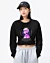 Japanese Anime Cute Girl Cropped Sweatshirt